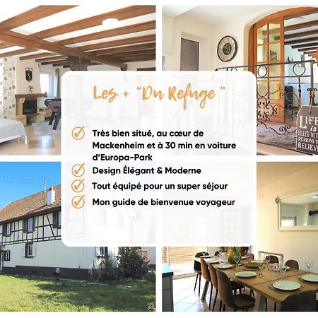 Le Refuge "Domaine Harmonieux" 30 Min Europa-Park Βίλα Mackenheim Εξωτερικό φωτογραφία