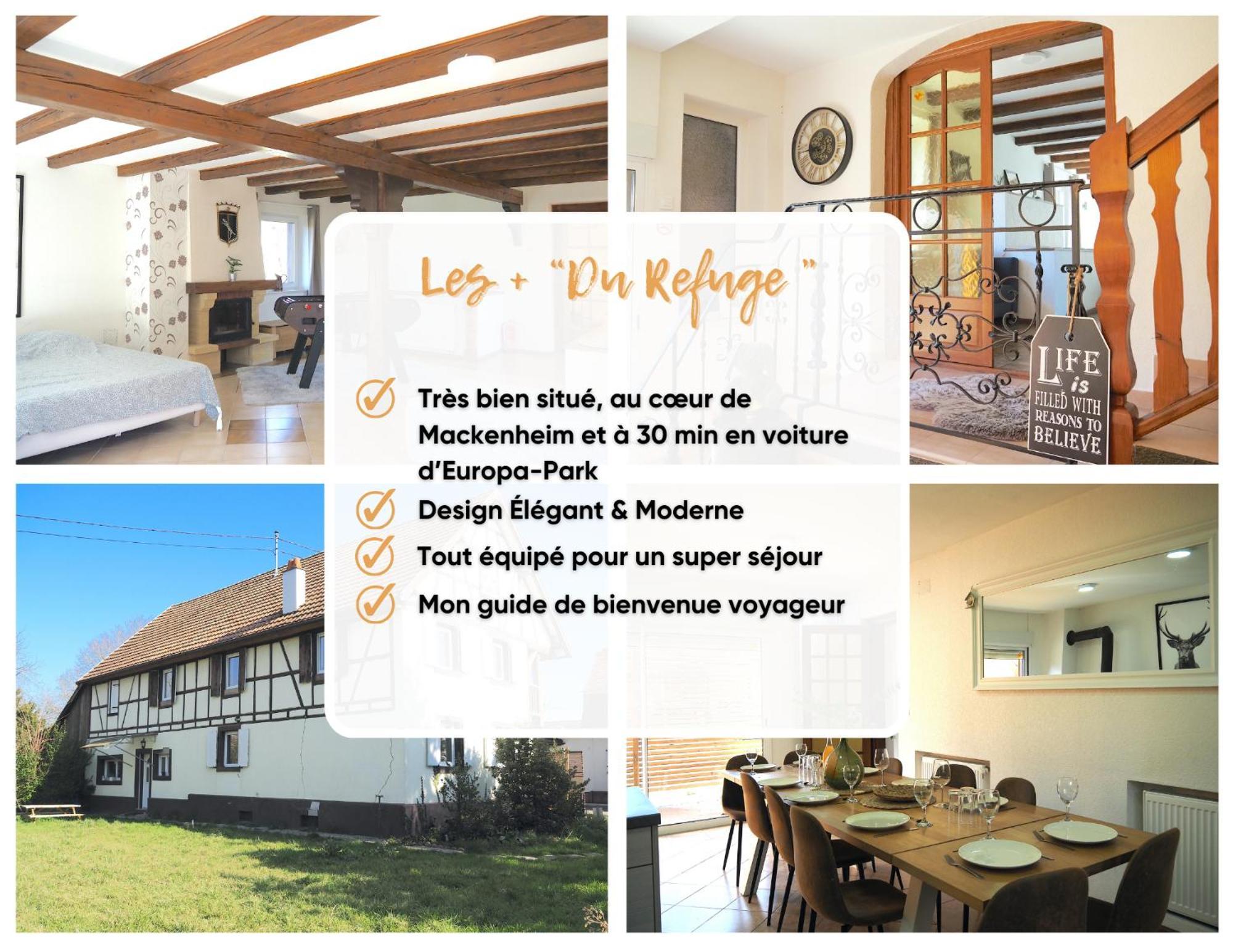 Le Refuge "Domaine Harmonieux" 30 Min Europa-Park Βίλα Mackenheim Εξωτερικό φωτογραφία